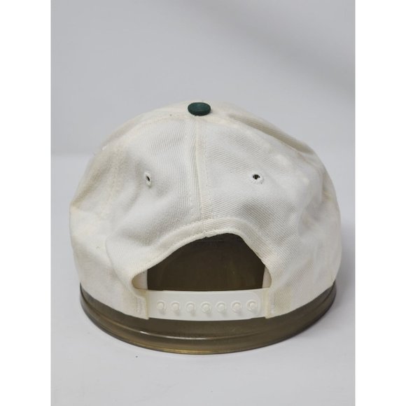 John Deere Roc River Apparel Made In The USA Snapback Cap Rubber Tractor Emblem - Picture 3 of 7